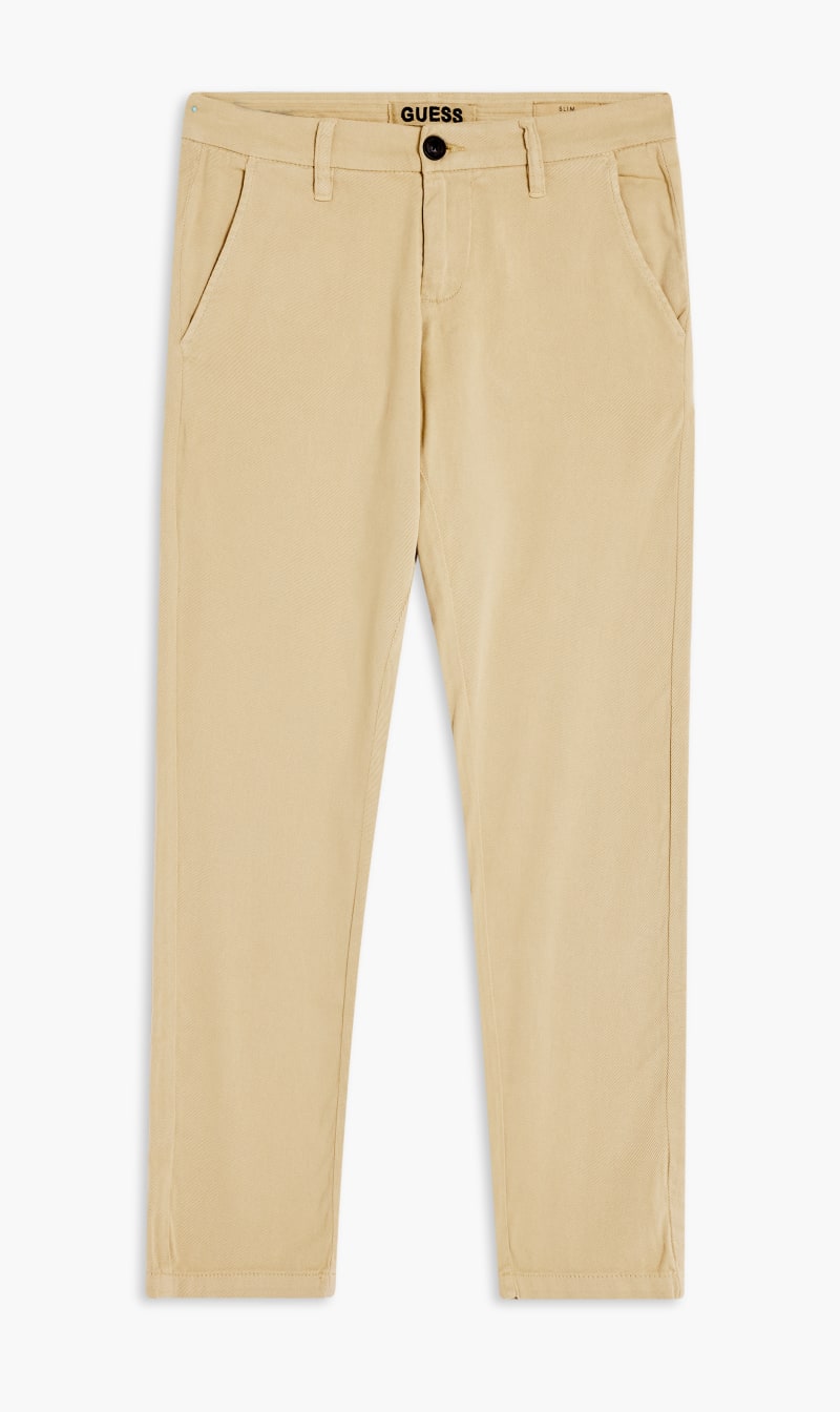 

Guess Beige Classic Chino Pants for Men | The Deal Outlet