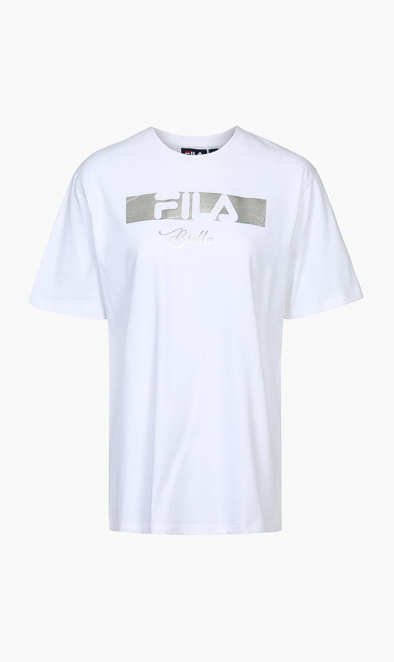 

Fila White Chalcedony Short Sleeve Tee for Women | The Deal Outlet