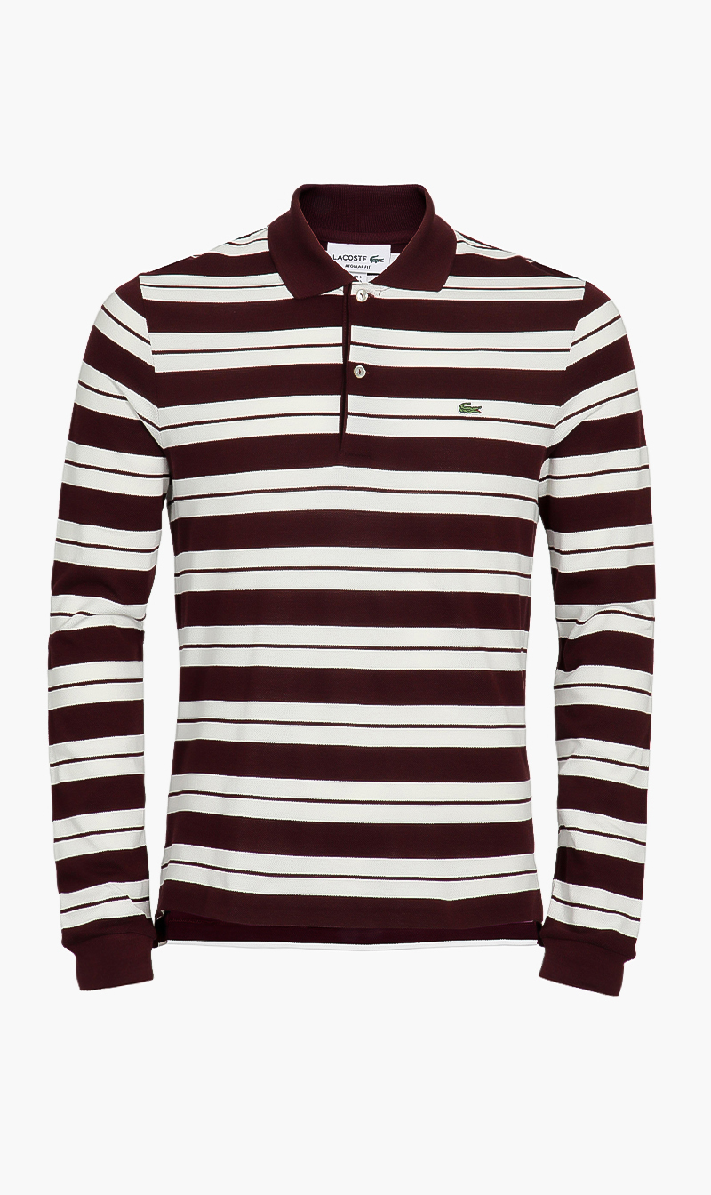 

Classic Long Sleeve Polo, Red