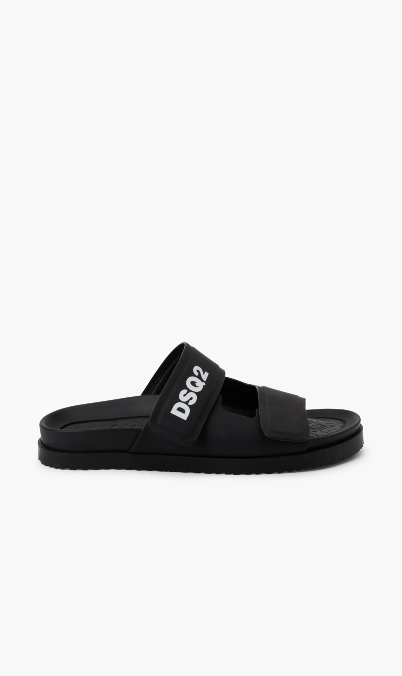 

Flat Sandals, Black