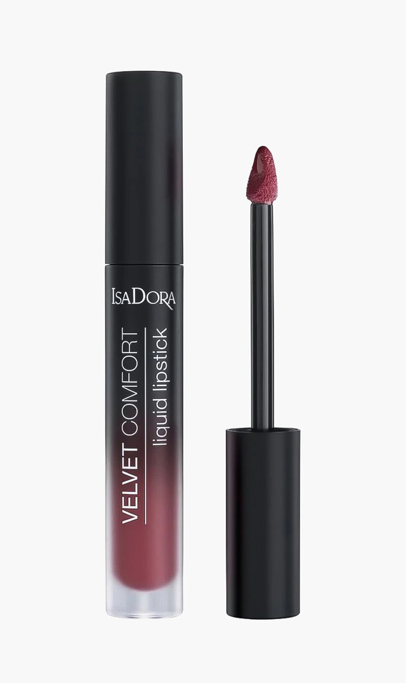 

Isadora Isadora Velvet Comfort Liquid Lipstick Red Plum for Women | The Deal Outlet