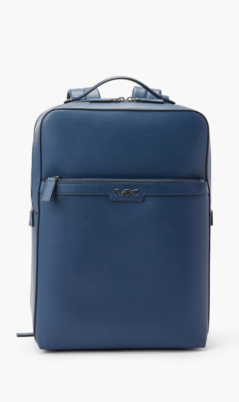 

Michael Kors Blue Leather Backpack for Men | The Deal Outlet