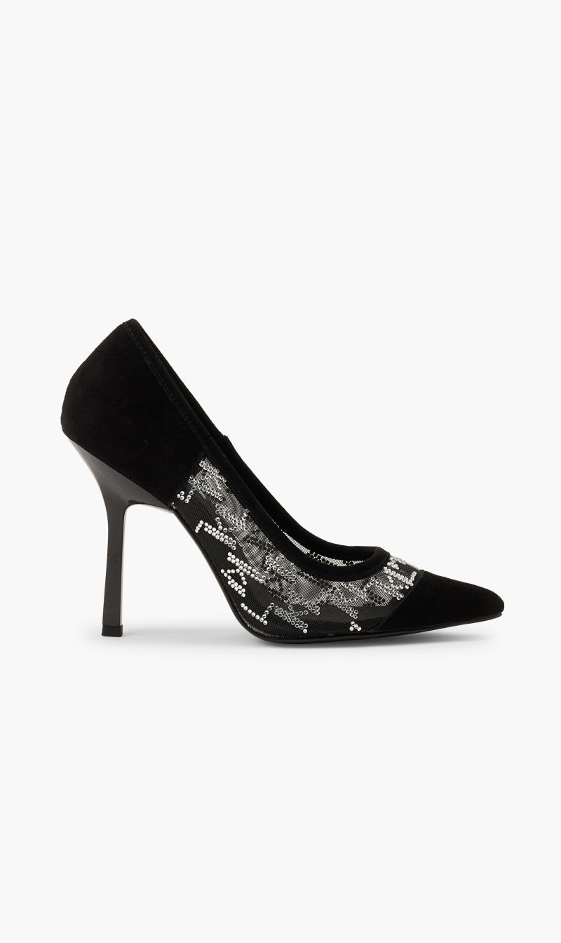 

Karl Lagerfeld Black Sarabande Court Rhinestones for Women | The Deal Outlet