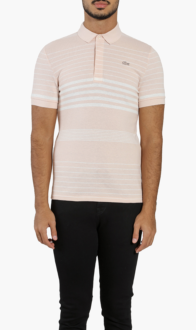 

Lacoste Regular Fit Stripes Polo Shirt