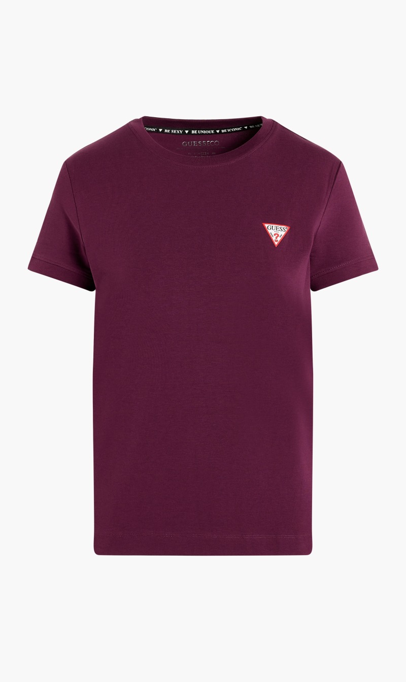 

Guess Purple Mini Triangle T-shirt for Women | The Deal Outlet