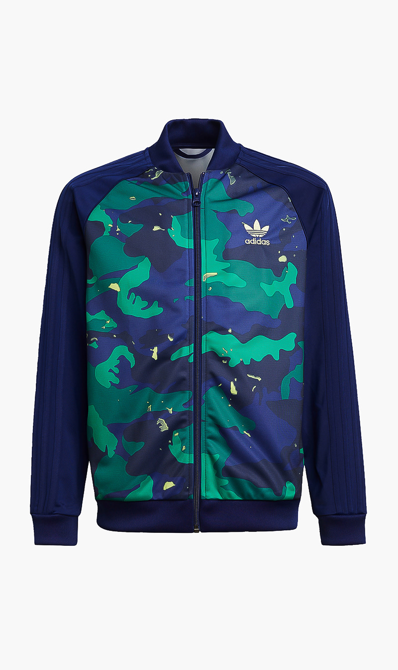 

Camouflage Jacket, Blue