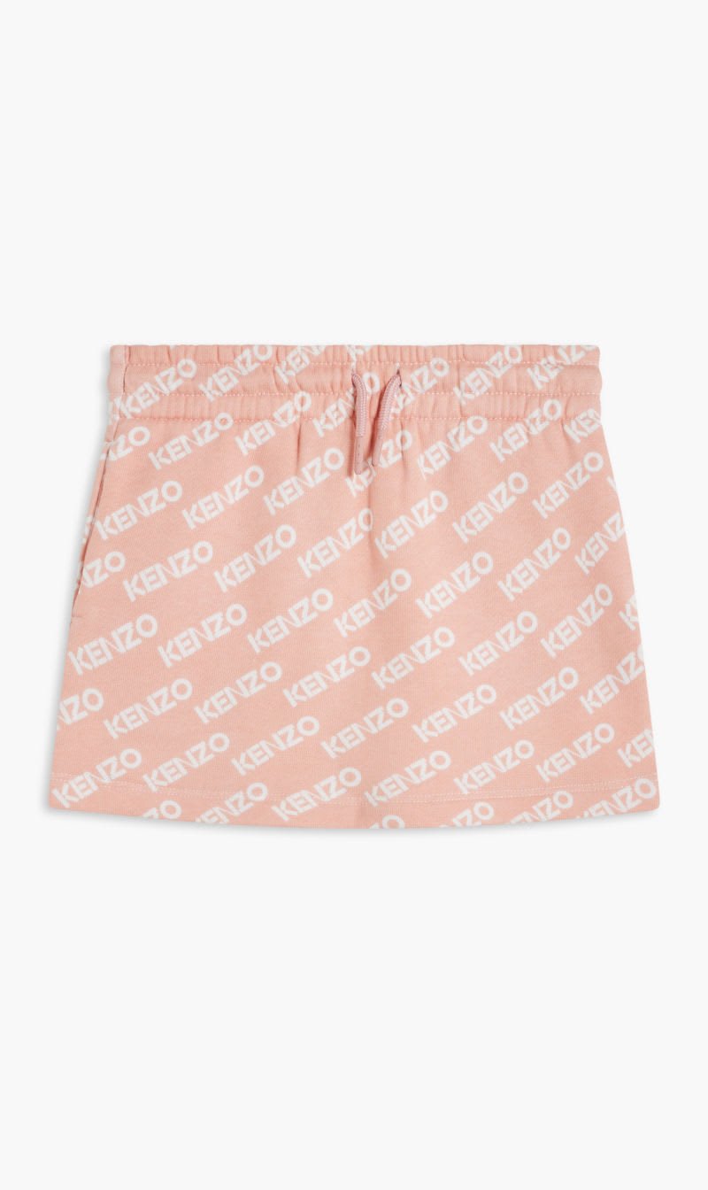 

Kenzo Pink Skirt Allover Logo for Girls | The Deal Outlet