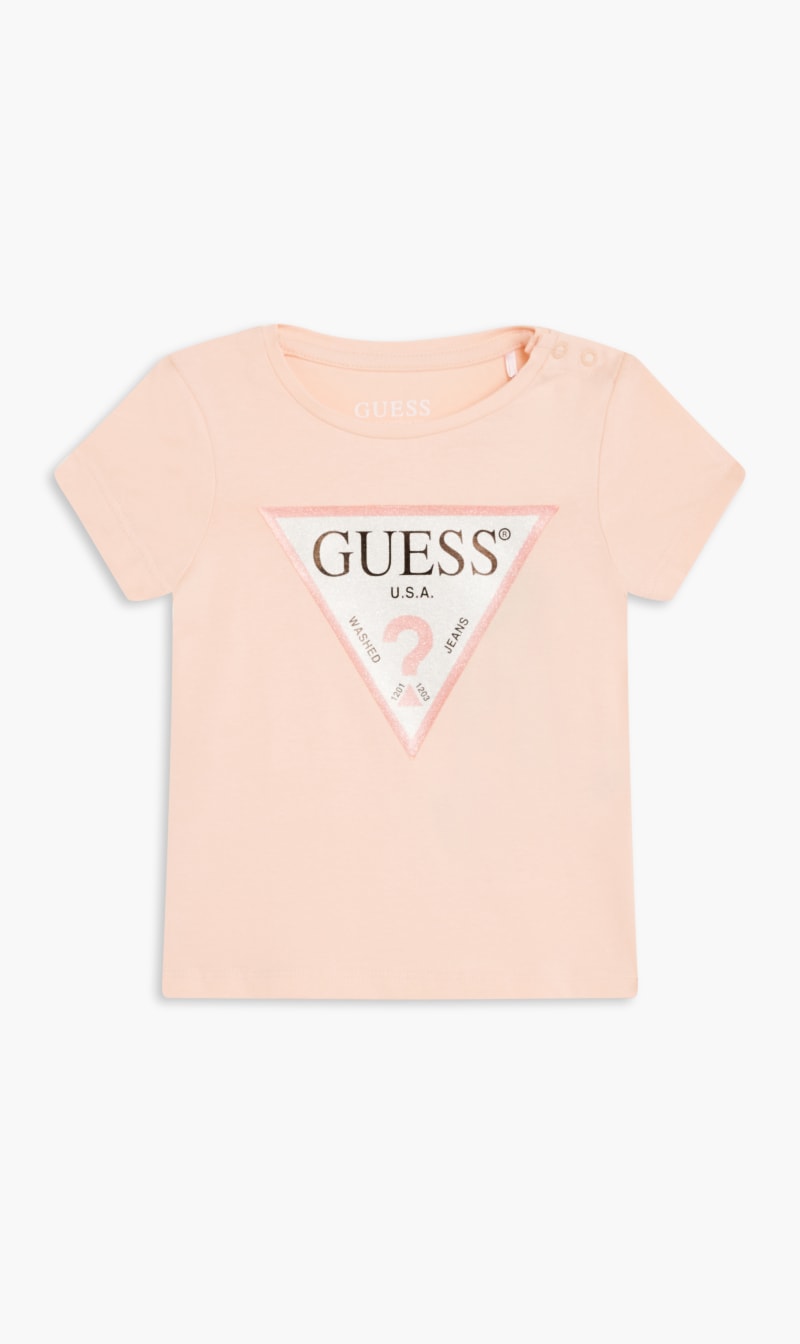 

Guess Pink Stretch Jersey T-shirt for Girls | The Deal Outlet