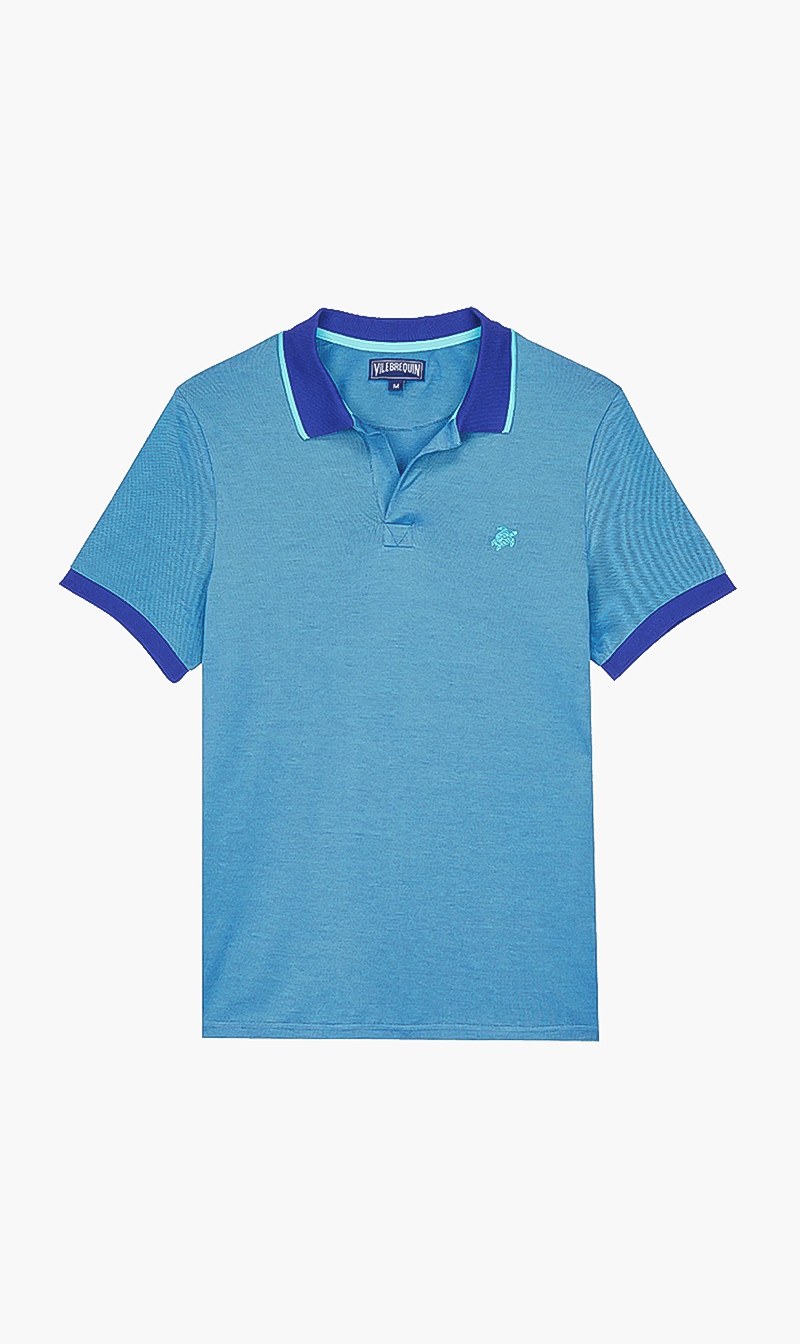 

Cotton Pique Polo, Purple