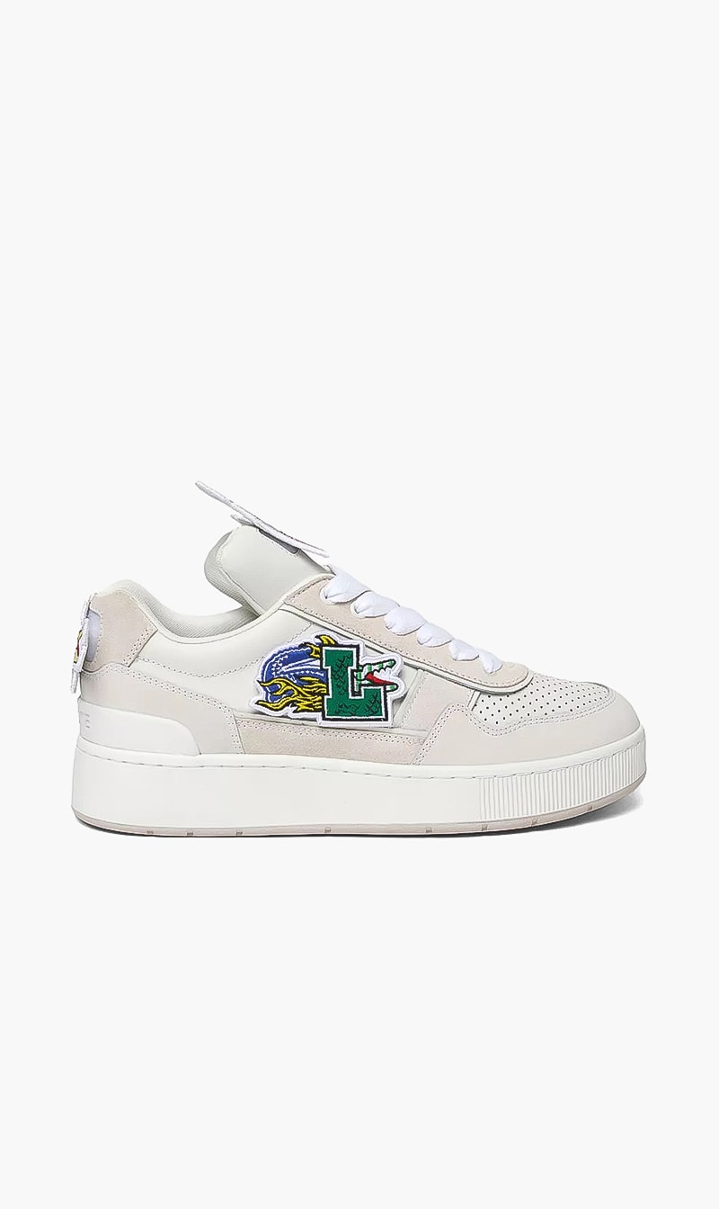 

Lacoste White Ace Clip Lace Sneakers for Men | The Deal Outlet