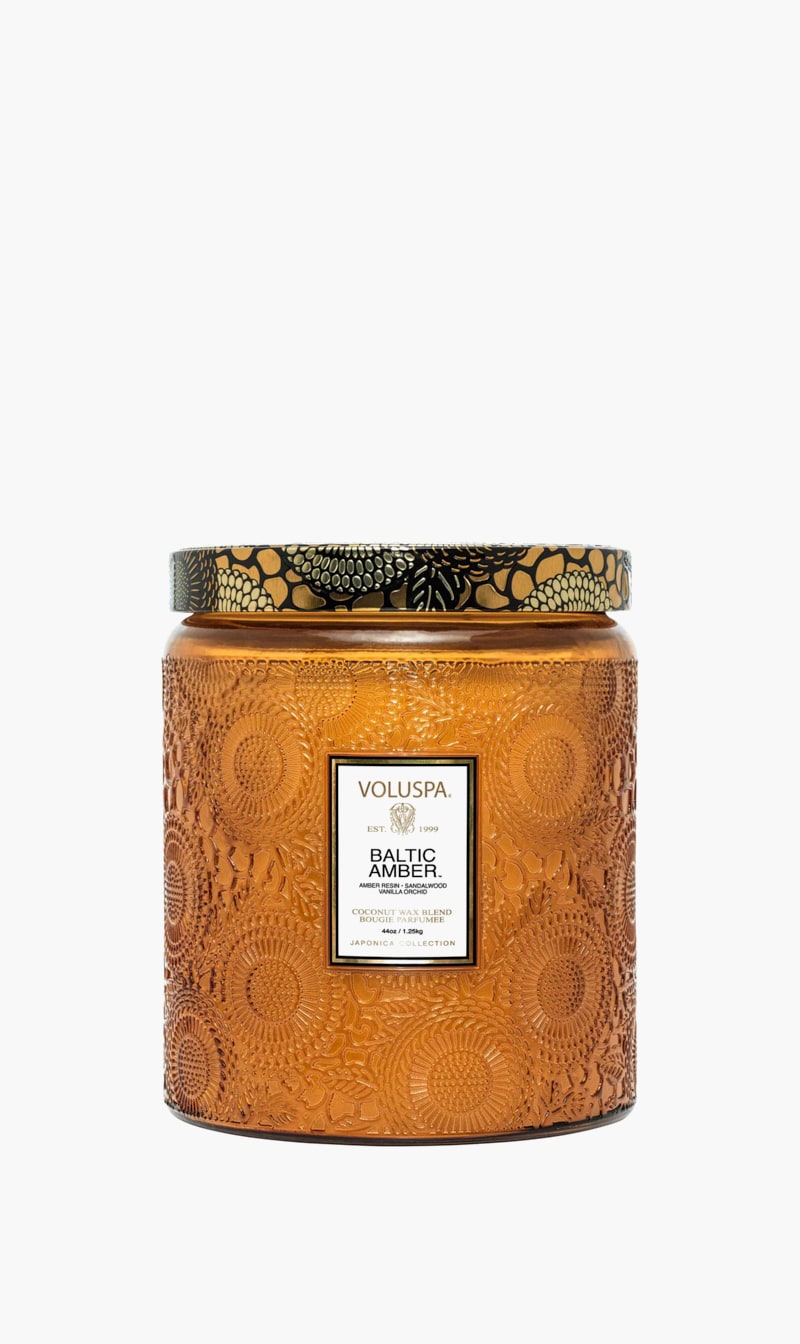 

Voluspa Orange Baltic Amber Luxe Candle | The Deal Outlet