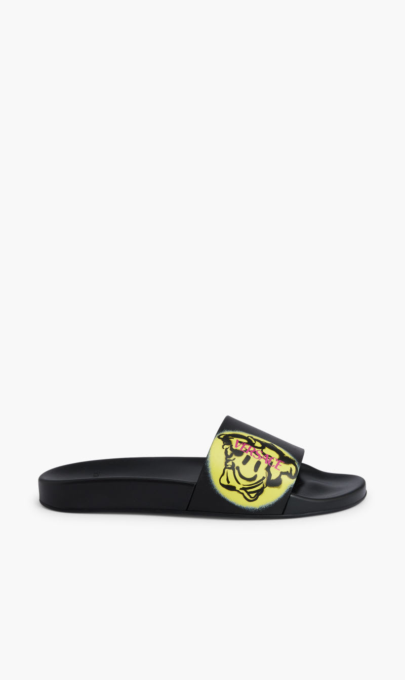 

Versace Multi-color Medusa Smiley Bath Mules for Men | The Deal Outlet