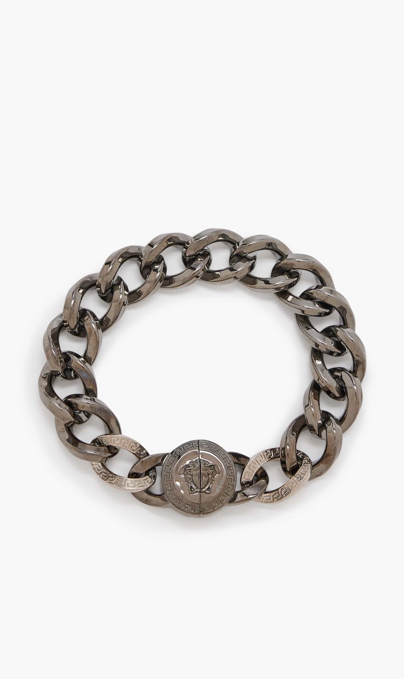 

Versace Silver Medusa Chain Bracelet for Men | The Deal Outlet