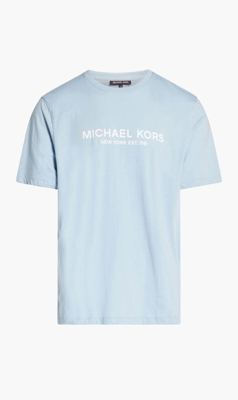 

Michael Kors Blue Crew Neck Logo Tshirt for Men | The Deal Outlet