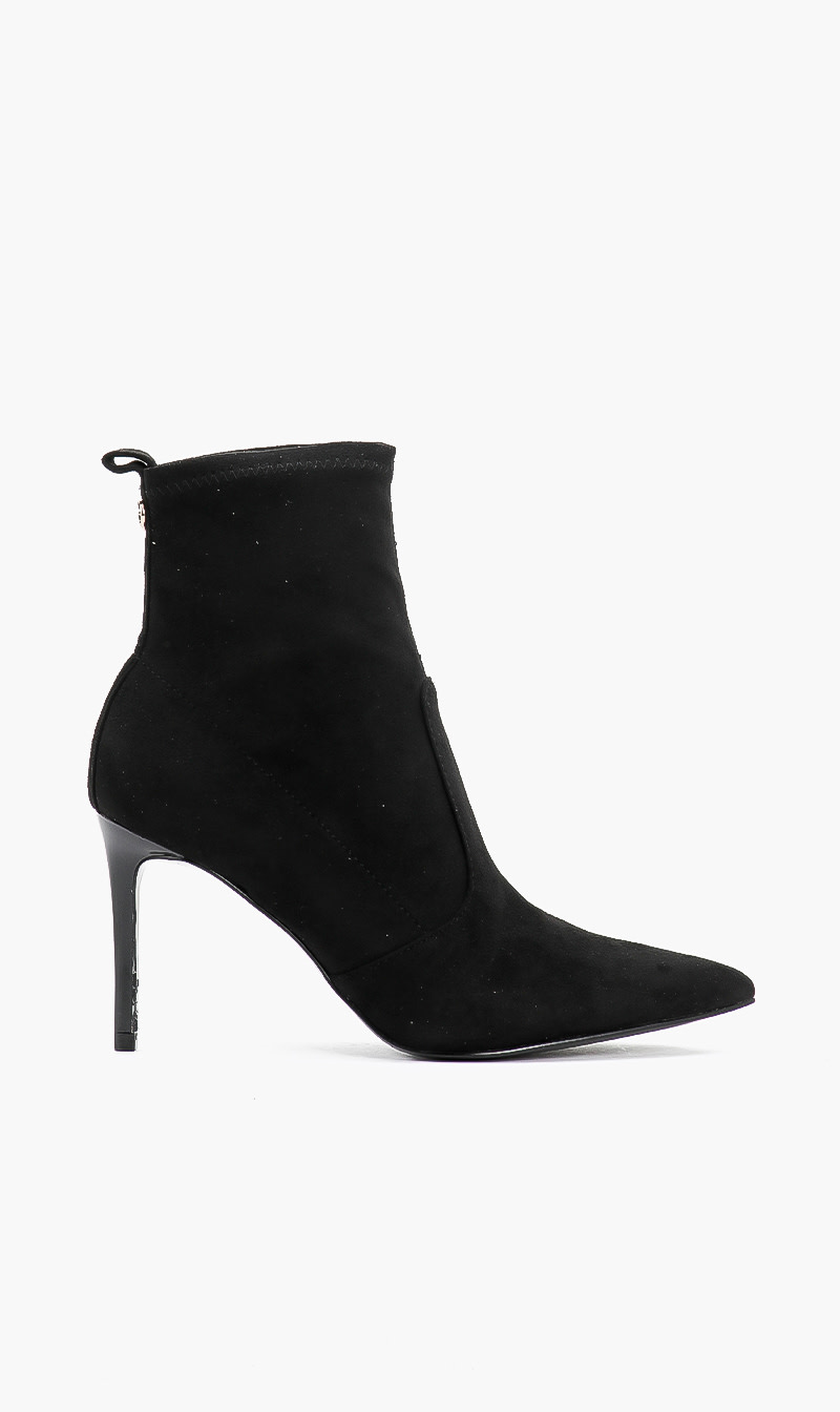 

Dafina Suede Boots, Black