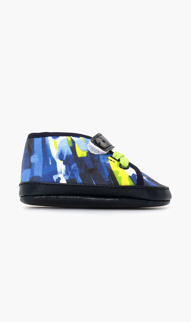 

Roberto Cavalli Printed Velcro Pre-walker Shoes