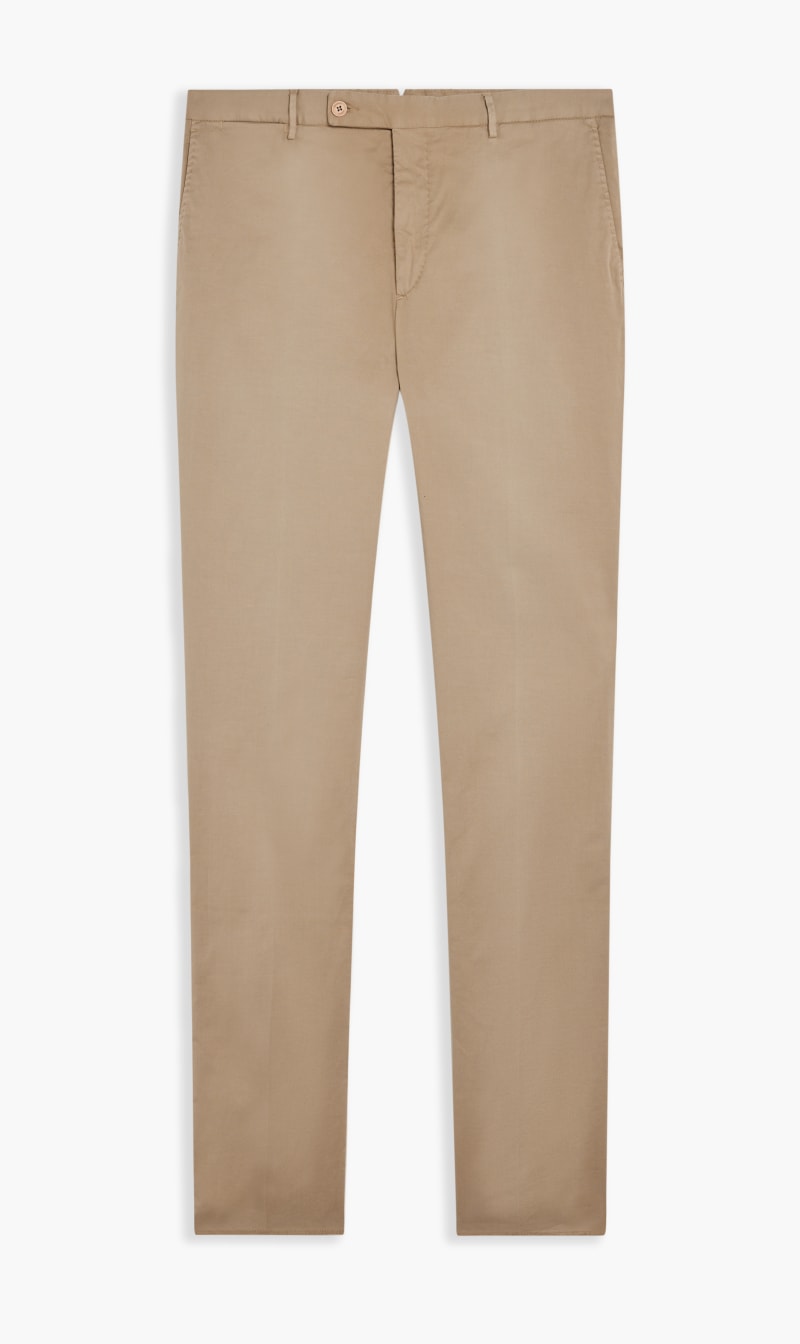 

Hackett London Beige Stretch Cotton Pants for Men | The Deal Outlet