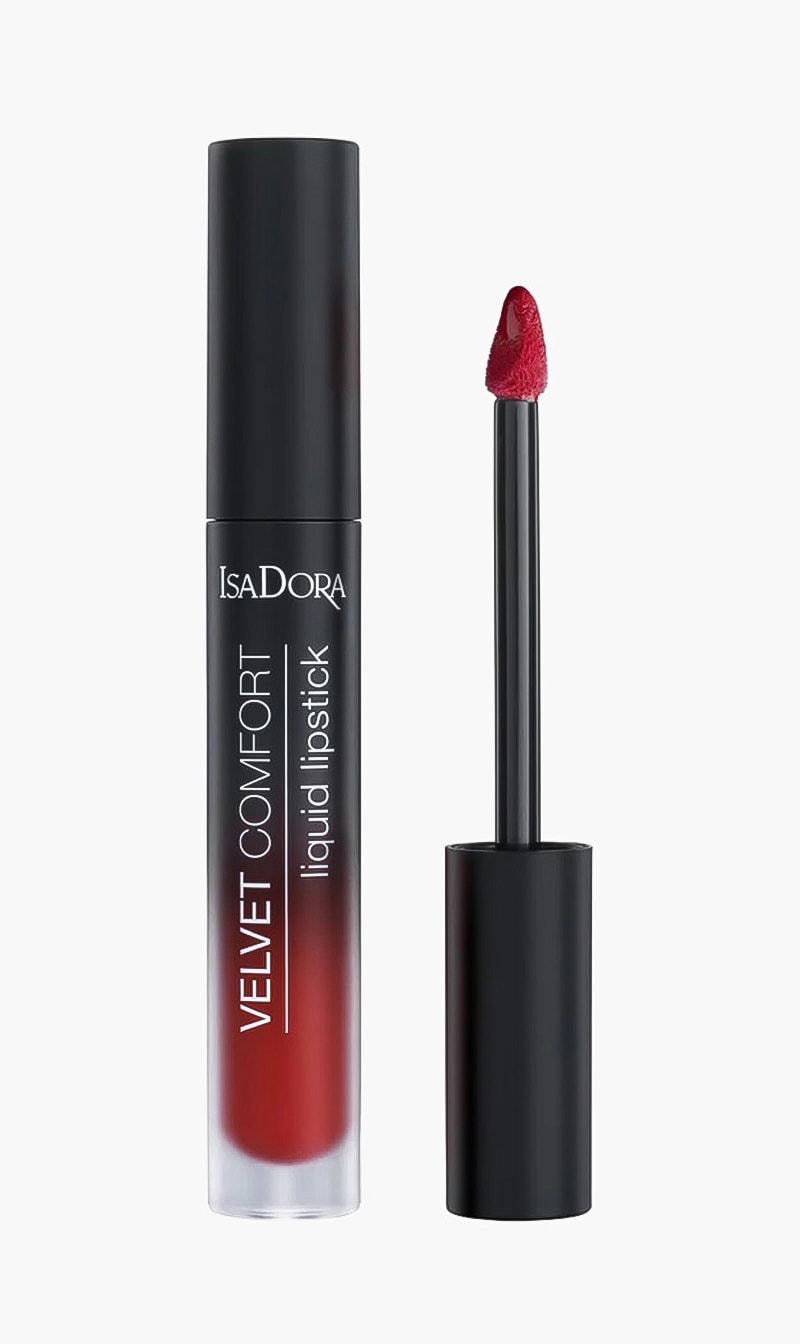 

Isadora Velvet Comfort Liquid Lipstick Ravish Red