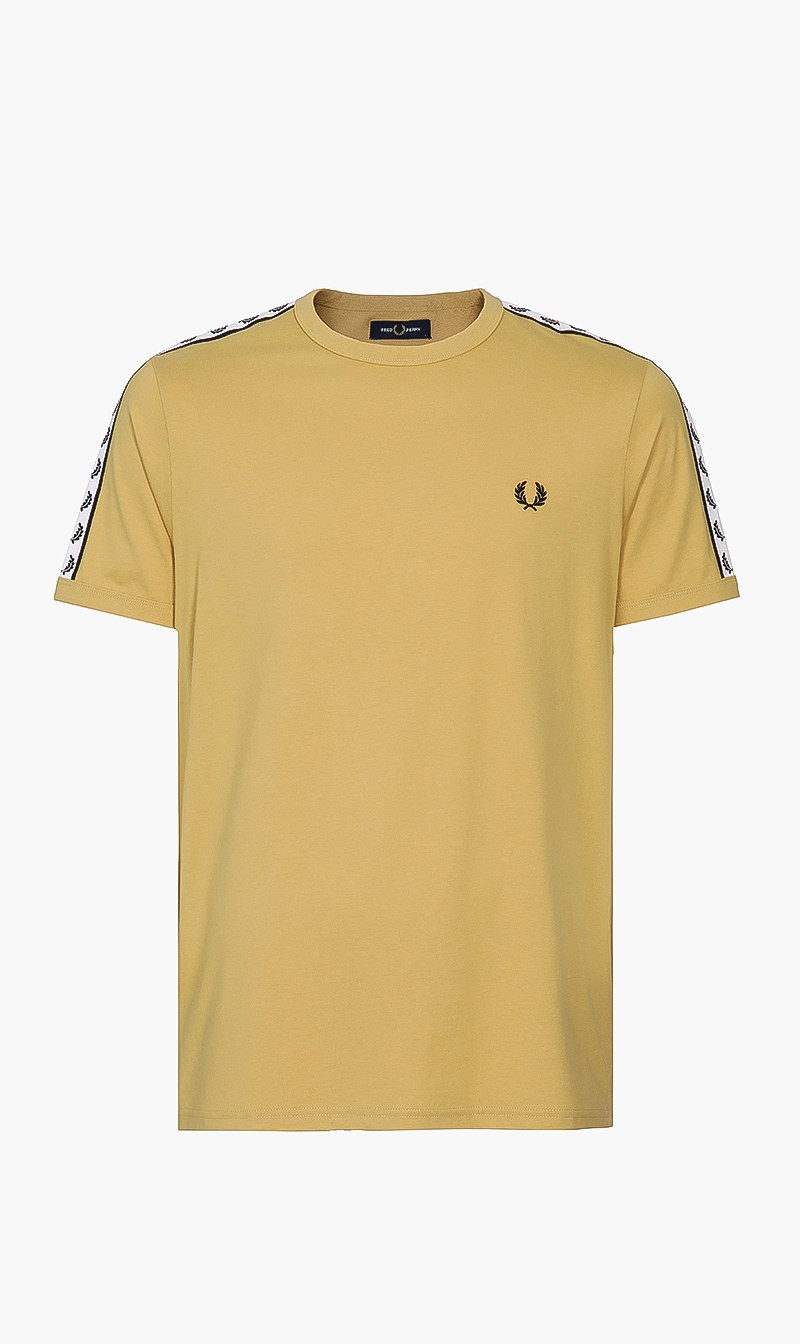 

Taped Ringer Tshirt, Yellow