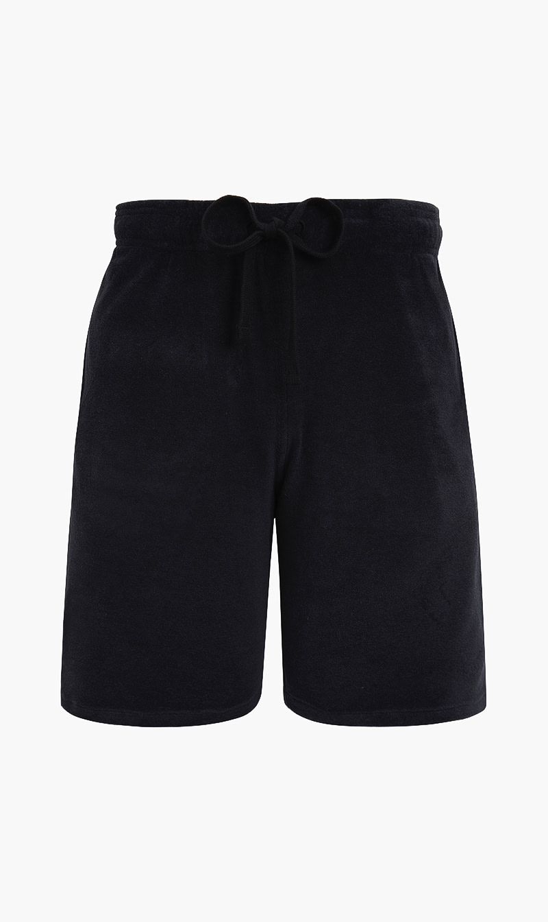

Solid Elasticated Shorts, Black