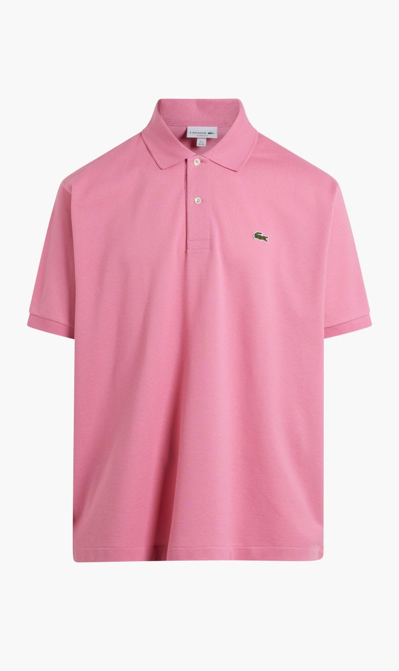 

Lacoste Pink Classic Fit L.12.12 Polo Shirt for Men | The Deal Outlet