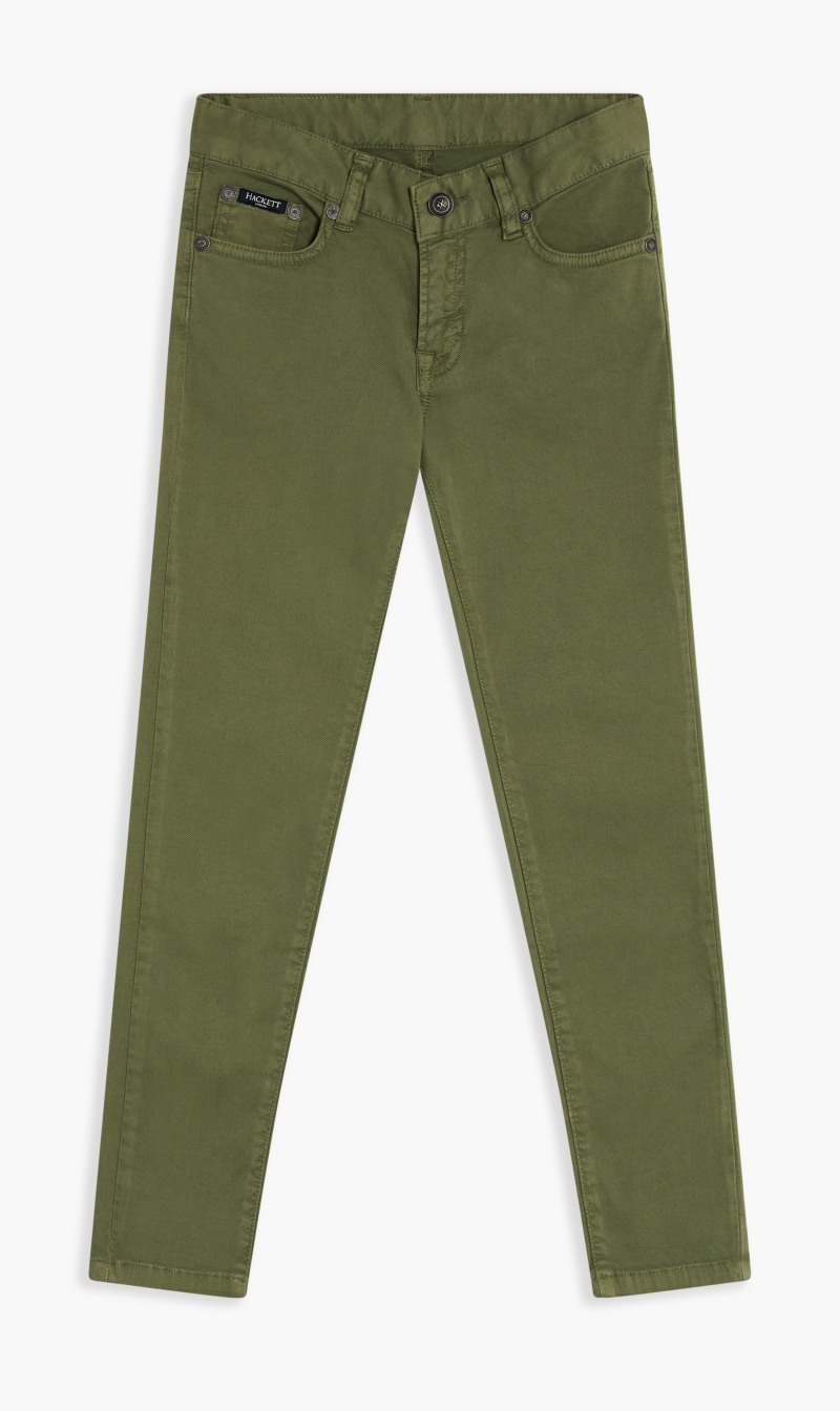 

Hackett London Green Classic Straight Style Pants for Boys | The Deal Outlet