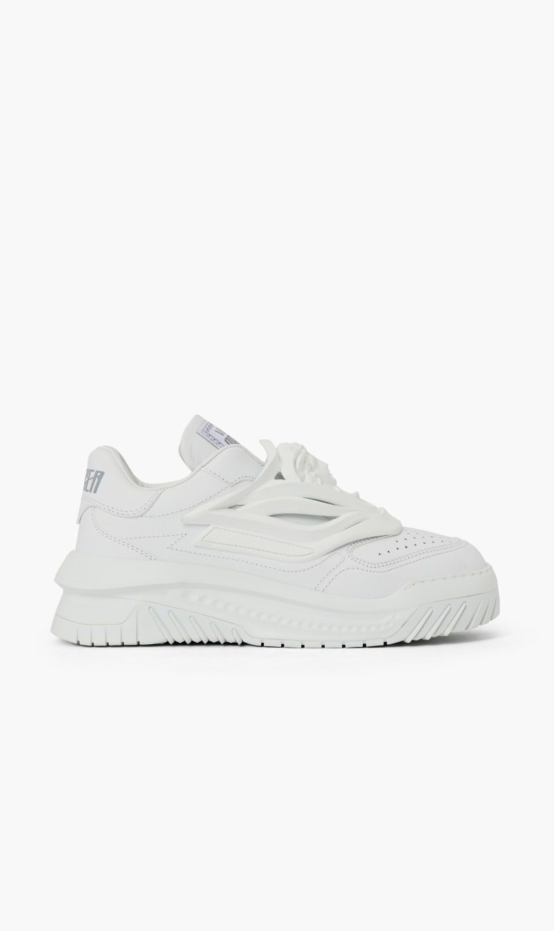 

Versace White Sneaker Vitello Nappato for Women | The Deal Outlet