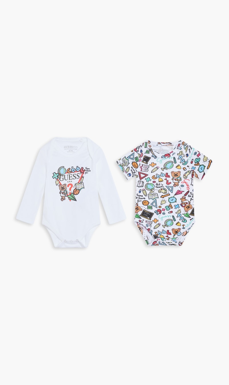 

Guess White Full Body Set Onesie for Boys | The Deal Outlet