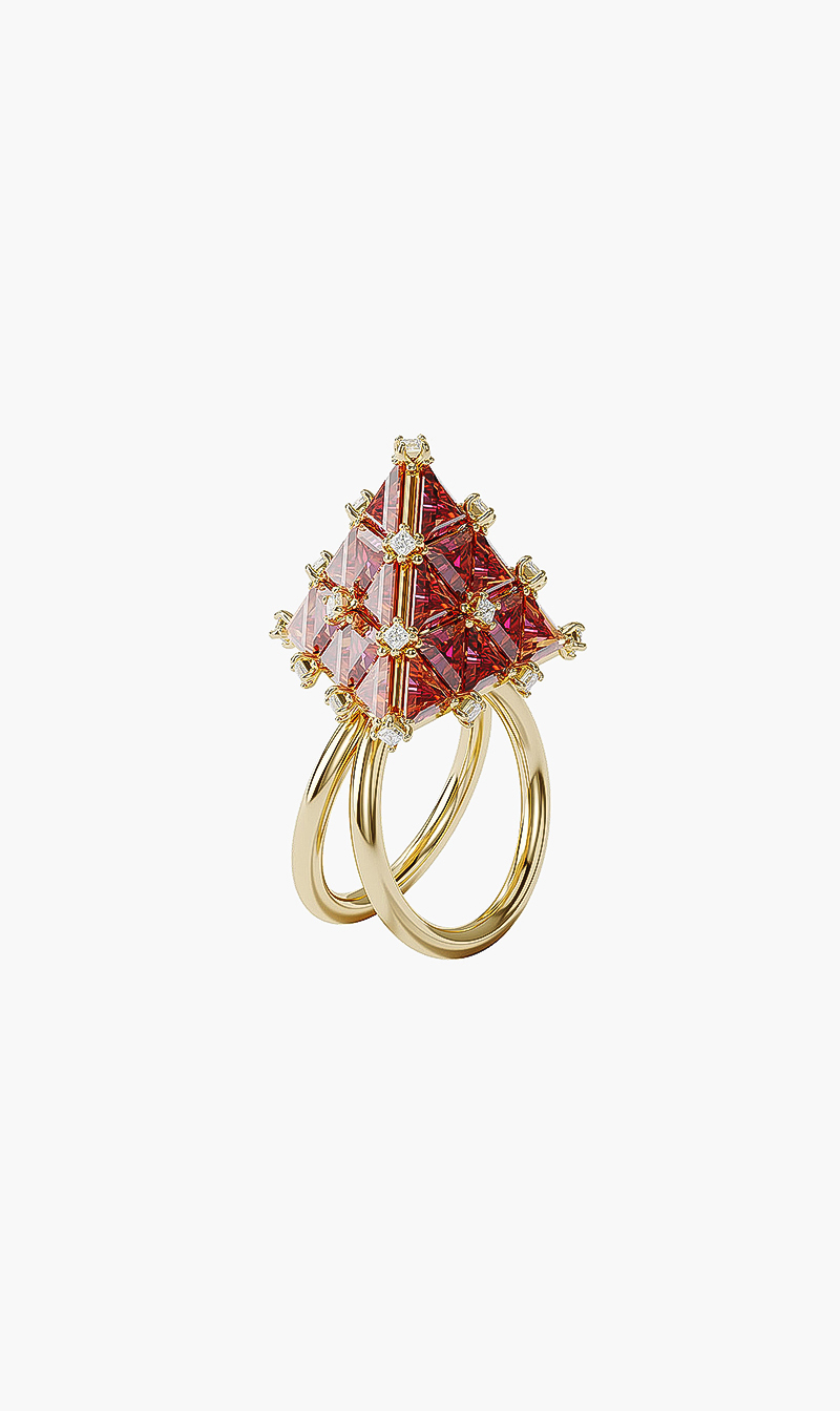 

Curiosa Jewel Ring, Pink