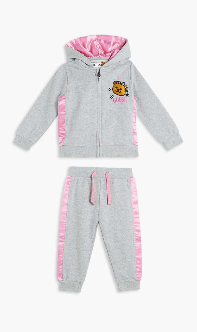 

Guess Grey Set Ls Active Top+active Pants for Girls | The Deal Outlet