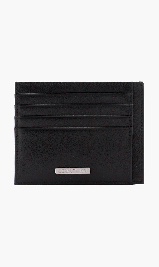 

Cerruti Stars Leather Card Holder