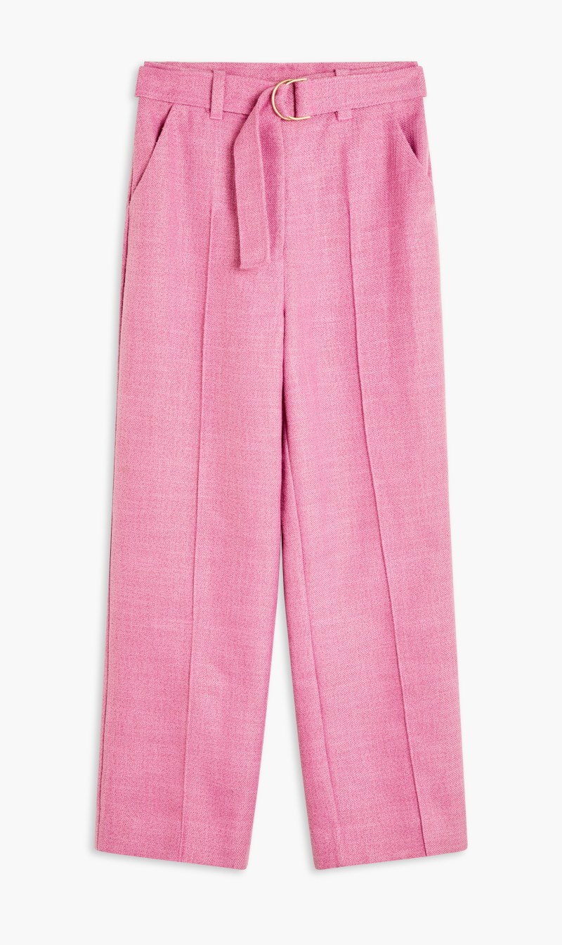 

Acler Pink Yerbury Pant for Women | The Deal Outlet