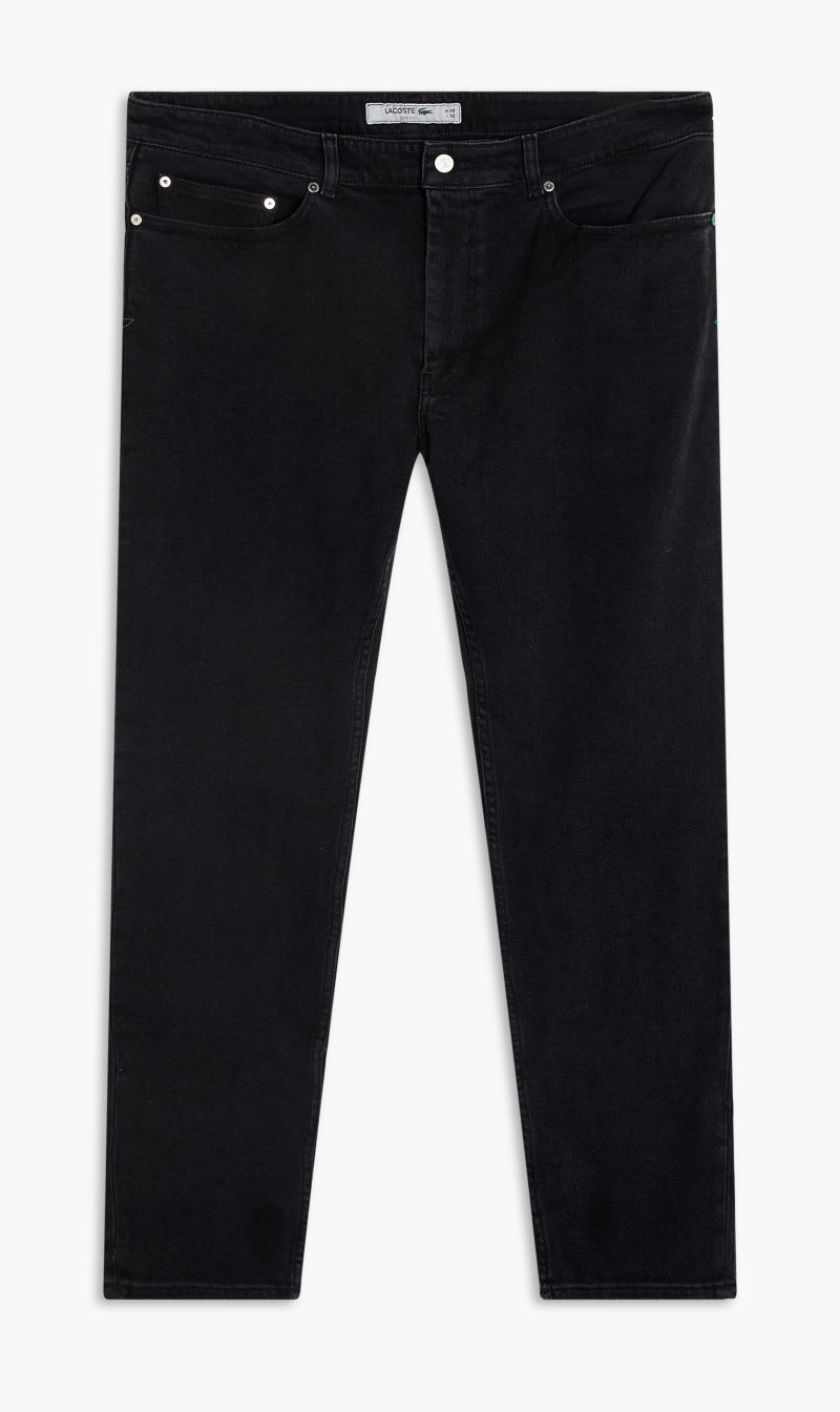 

Lacoste Black 5 Pocket Style Trousers for Men | The Deal Outlet