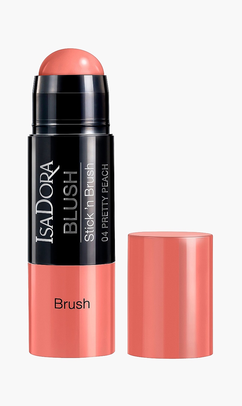 

Isadora Isadora 1246 Blush Stick 'n Brush Cheeky Coral for Women | The Deal Outlet