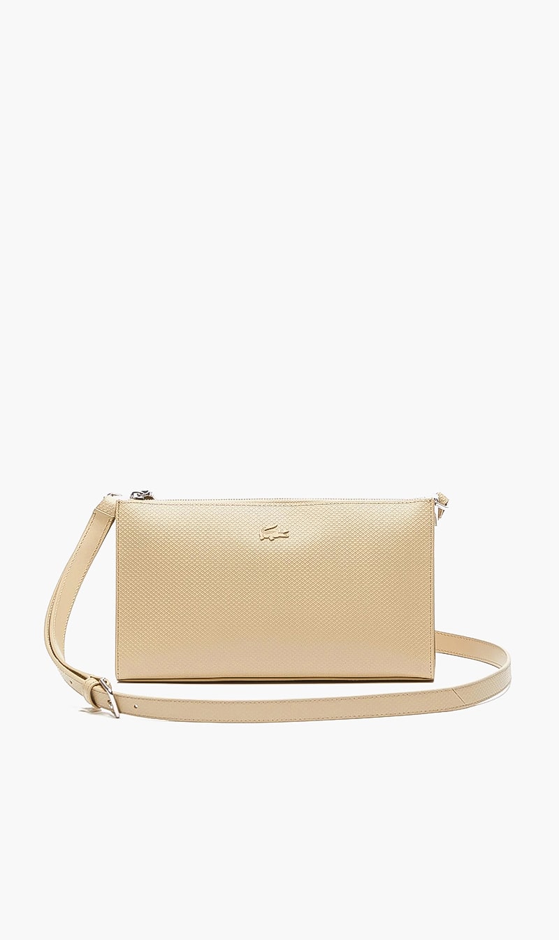 

Zipper Crossbody Bag, Beige