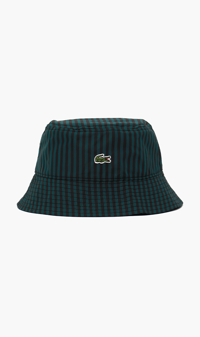 

Lacoste L!ve Unisex Lightweight Stripes Bucket Hat