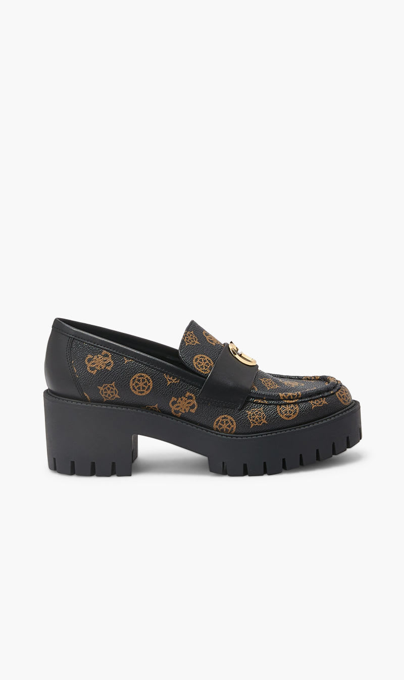 

Guess Black Wanye Chunky Loafers for Women | The Deal Outlet