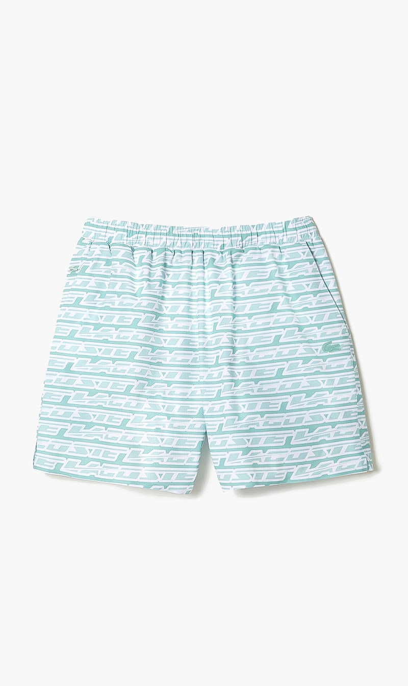 

Lacoste two tone print swim trunks | the deal outlet, Green