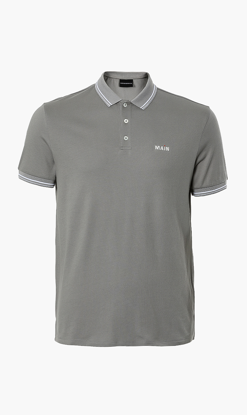 

Emporio Armani Logo Detail Polo T-shirt