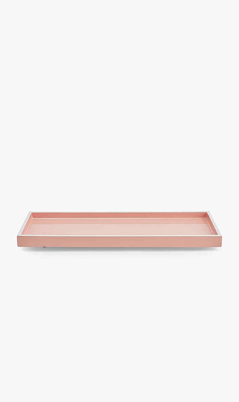 

Paris Pink Lacquer Bathroom Tray