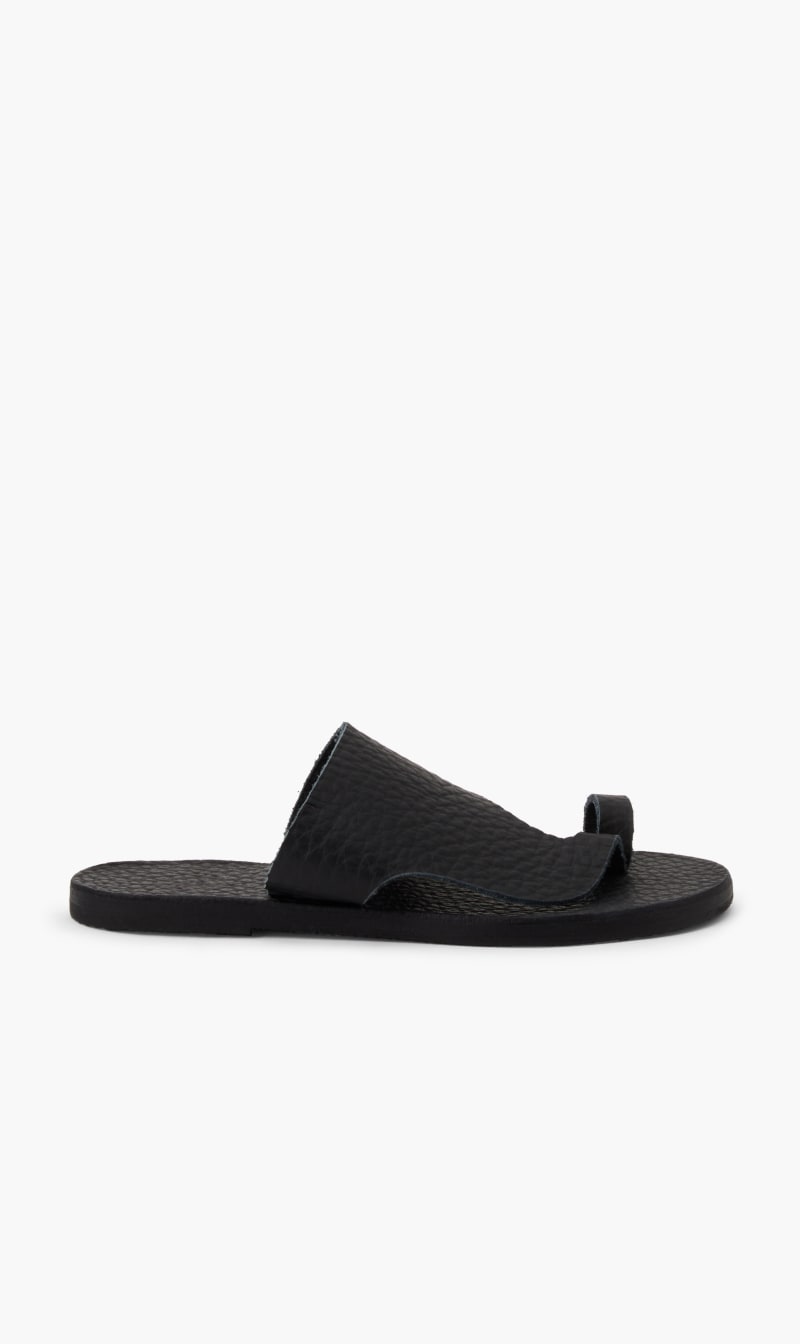 

Ancient Greek Sandals Black Little Erin M for Girls | The Deal Outlet