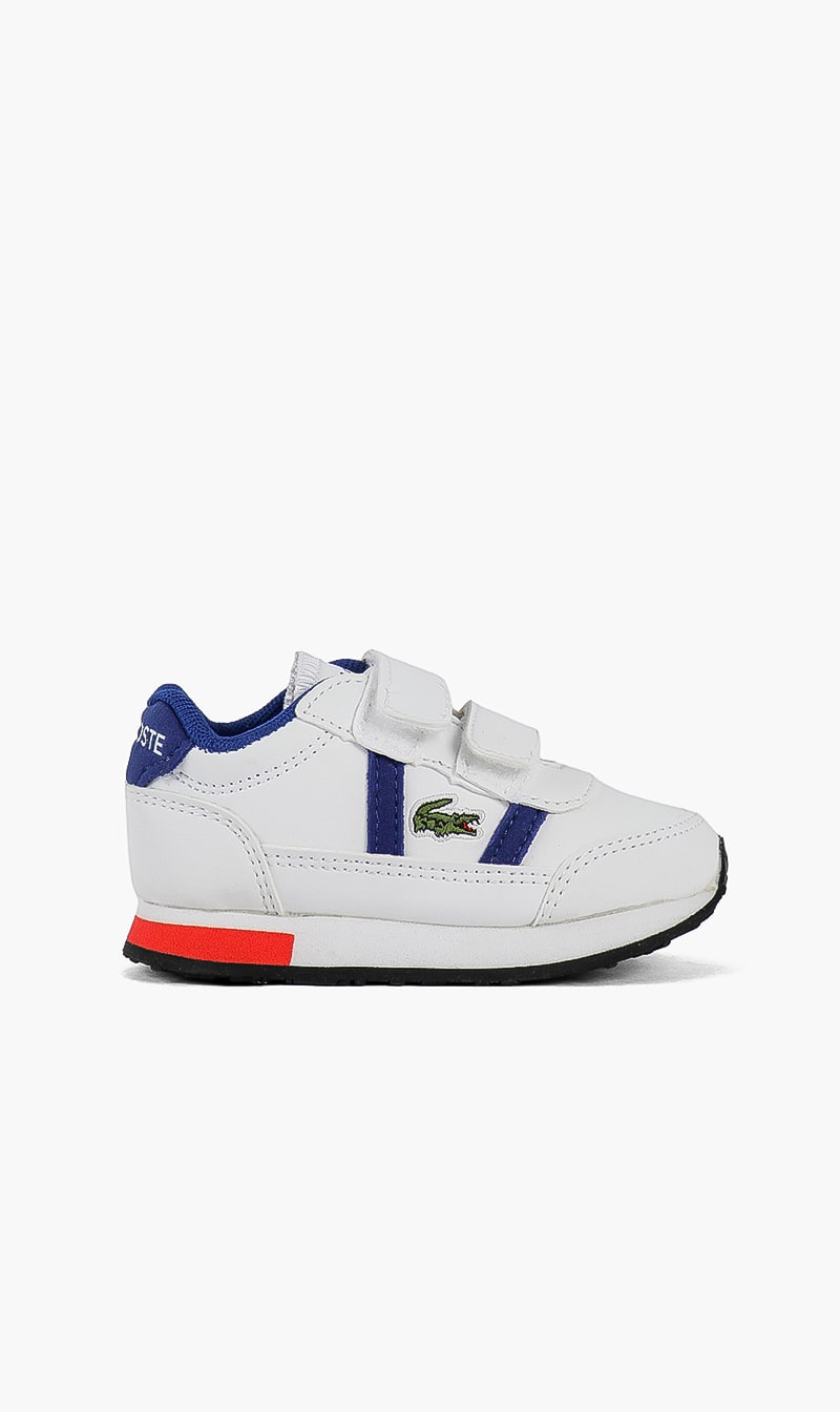 

Lacoste Blue Partner 222 Velcro Sneakers for Boys | The Deal Outlet