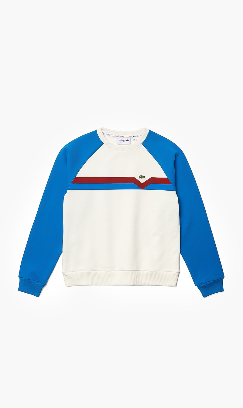 

Colorblock Organic Sweatshirt, White