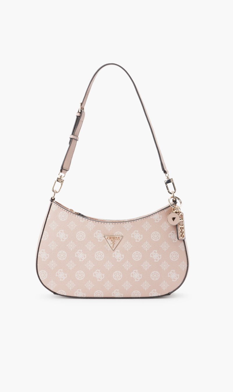 

Guess Pink Noelle Top Zip Shoulder Bag for Women | The Deal Outlet