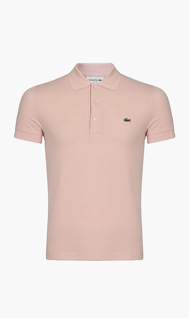 

Slim Fit Short Sleeve Polo, Pink