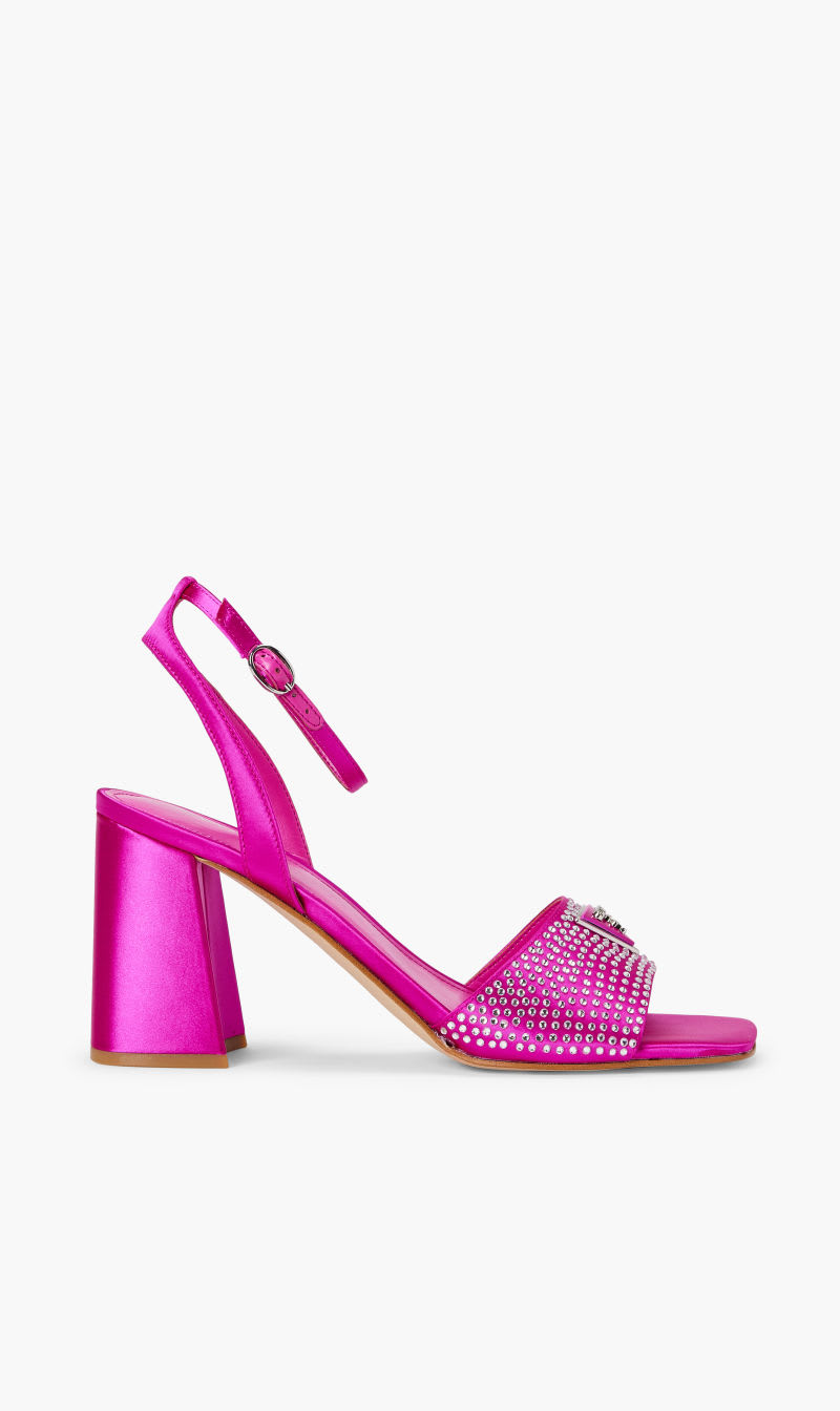 

Guess Pink Gelya Dress Sandals for Women | The Deal Outlet