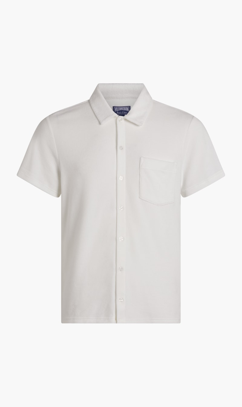 

Terry Short Sleeves Shirt, Beige