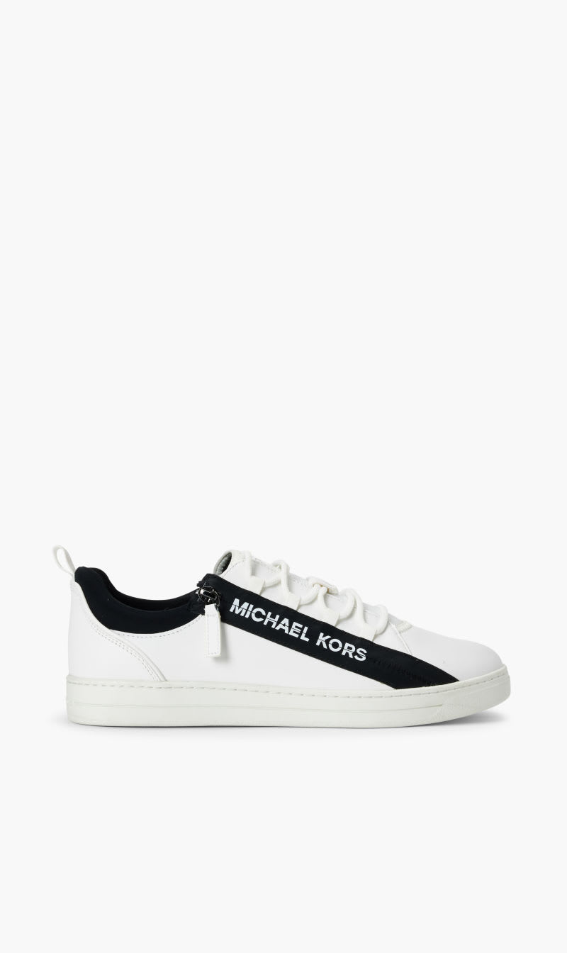 

Michael Kors White Keating Zip Lace Up for Men | The Deal Outlet