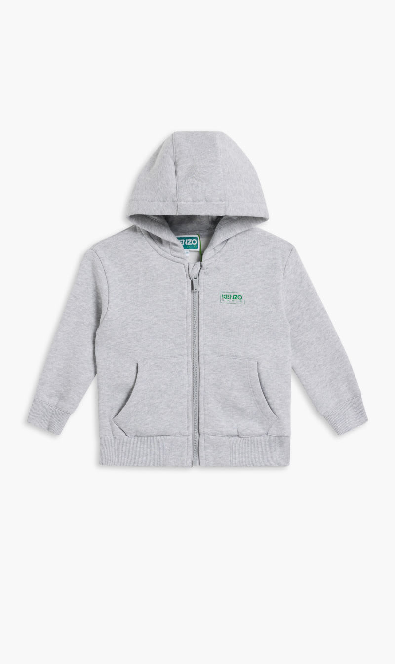 

Kenzo Grey Hoodie With Zip for Boys | The Deal Outlet