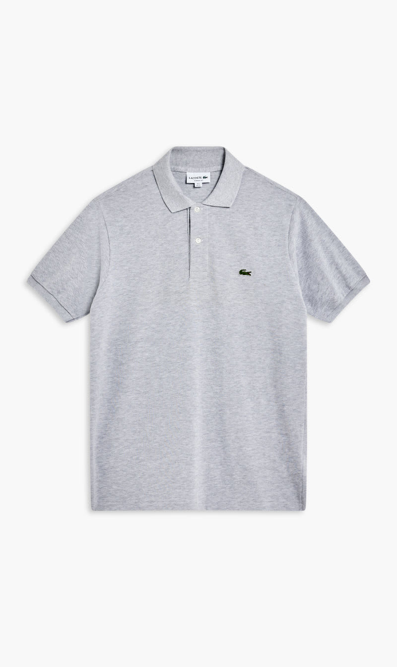 

Lacoste Grey Classic Fit L.12.12 Polo Shirt for Men | The Deal Outlet